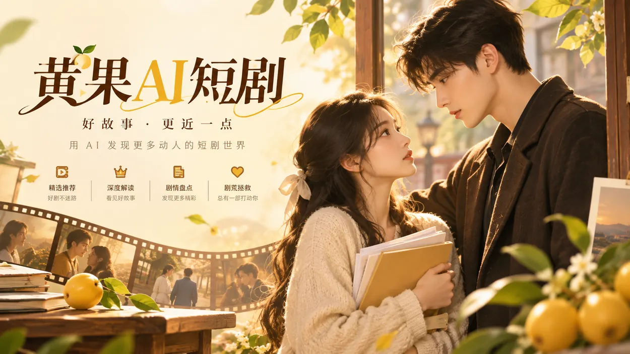 黄果AI短剧刊物封面